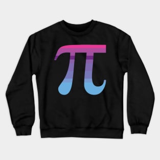 Pi symbol vintage design and color Crewneck Sweatshirt